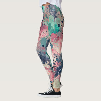 Legging Design-Leggings mit ausgefallenem Muster