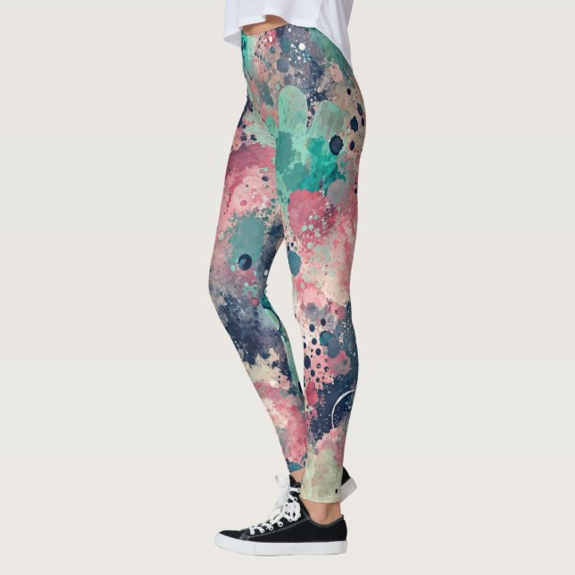 Legging Design-Leggings mit ausgefallenem Muster  (Esquerda)