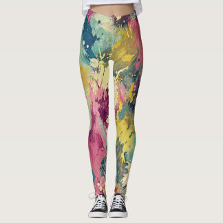 Legging Design-Leggings mit ausgefallenem Muster 