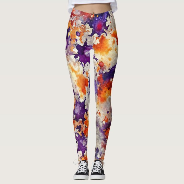 Legging Design-Leggings mit ausgefallenem Muster  (Frente)