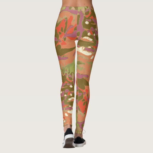 Legging Design LIDJ. Camo Camo, olha para mim! (Verso)
