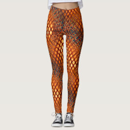 Legging Design OrangeBrown que se parece com a tanga da re