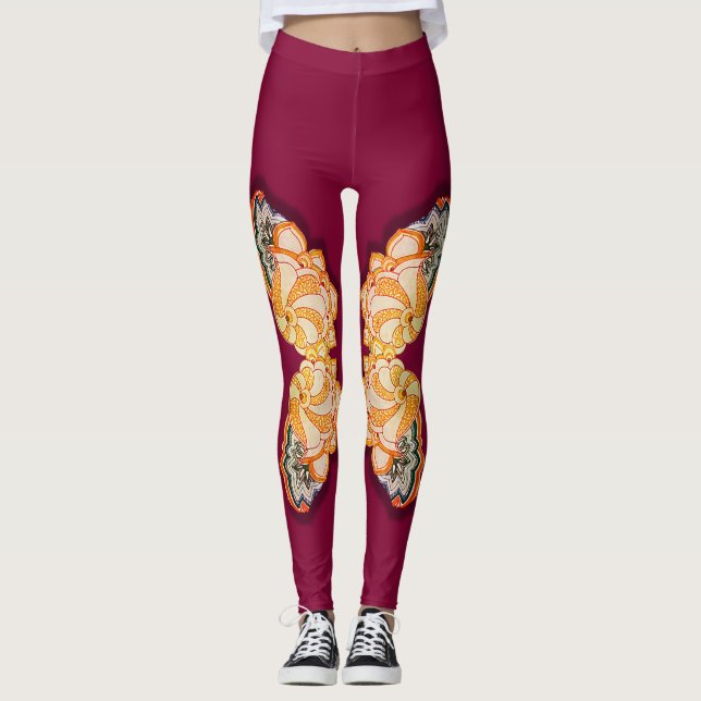 Legging Design padrão 4 (Frente)