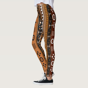 Legging Design tribal de Brown Boho