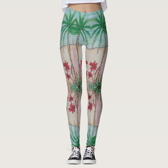 Legging Design tropical (Frente)
