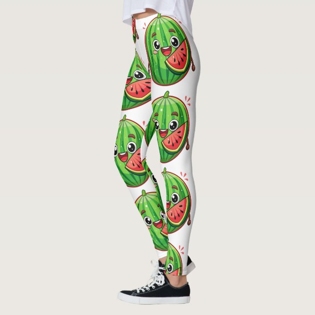 Legging Designer-Leggings mit ausgefallenem Muster  (Esquerda)
