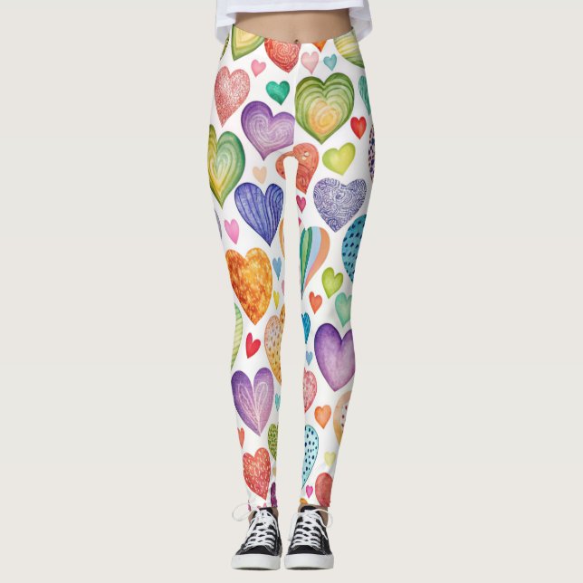 Legging Designer-Leggings mit ausgefallenem Muster  Leggin (Frente)