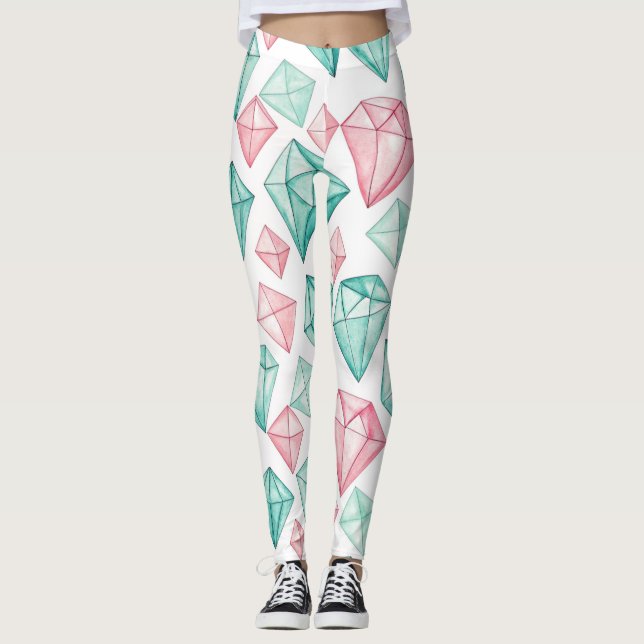 Legging Designer-Leggings mit ausgefallenem Muster  Leggin (Frente)