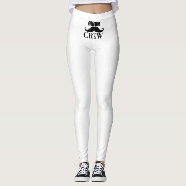Legging Despedida de Solteiro do Groom Crew (Frente)