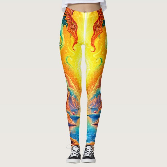 Legging Despertar Divino Light City (Frente)