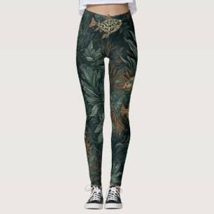 Legging Desvio do Cosmos Corais - Pernas