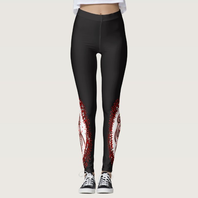 Legging Deusa da tribo Shakti Yoni (Frente)