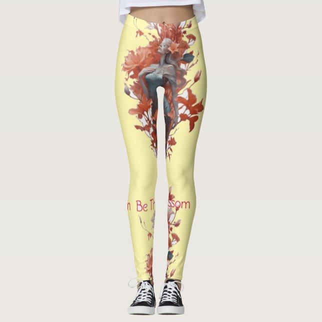 Legging Deusa do Jardim Trovoada do Flor_Cove (Frente)