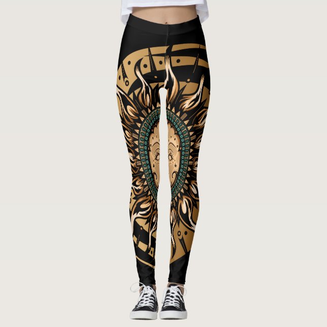 Legging Deusa do Sol (Frente)
