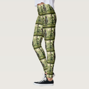 Legging "Devagar e Firme: Uma Luz Vestida para Golfe