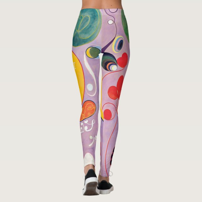 Legging Dez Maiores, Nº 7, Aduldade | Hilma af Klint | (Verso)