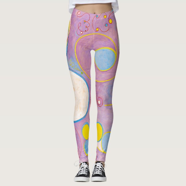 Legging Dez Maiores, Não 8, Adulthood | Hilma af Klint | (Frente)