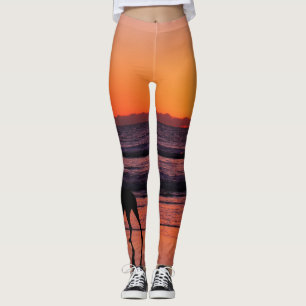 Legging Dia da praia do cão!