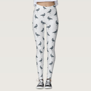 Legging Dia das Bruxas Brancas e Negra