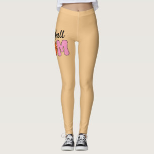 Legging Dia de as mães de basquete da mãe