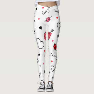 Legging Dia de os namorados Coração Sem Selo