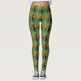 Legging Dia de São Patrício de Conhound Bluetick