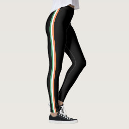 Legging Dia do Pai das Ruas. Ireland Flag.