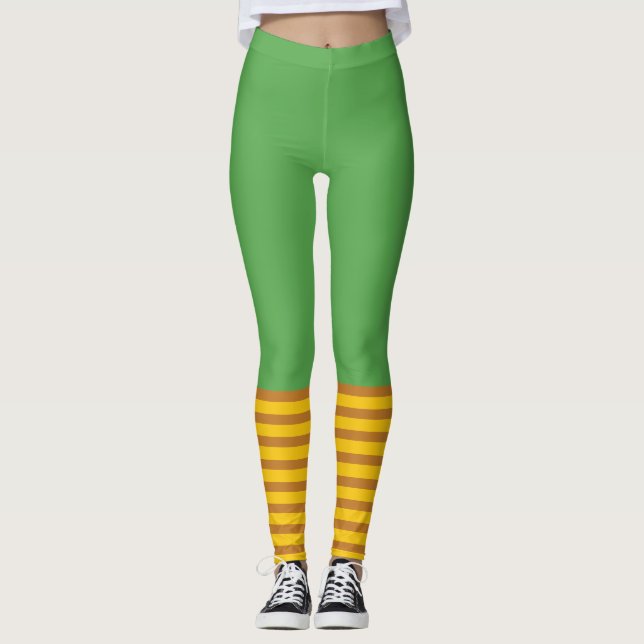 Legging Dia do Pai das Ruas. Lucky Leprechaun. (Frente)