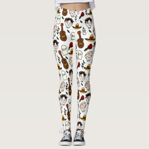 Legging dia do rabisco morto