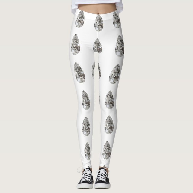 Legging Diamante em Forma de pera (Frente)