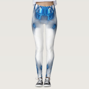 Legging Diamantes azuis