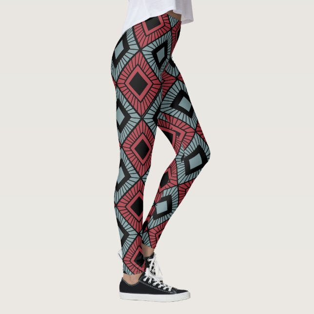 Legging Diamantes Striped (Direita)
