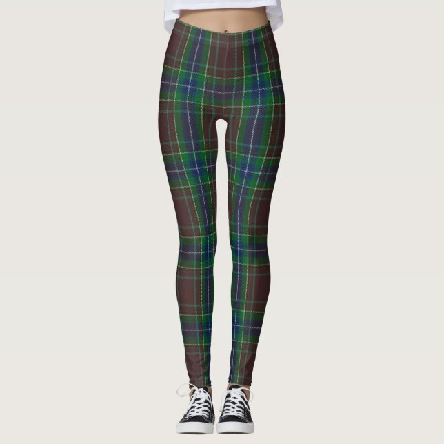Legging Diana Hunting Fashion Princesa Xadrez Tartan (Frente)