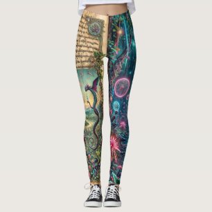 Legging Diário de Lixo Encantado