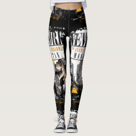 Legging Dinosaurs in Manhattan NYC