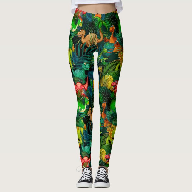 Legging Dinossaur Park (Frente)