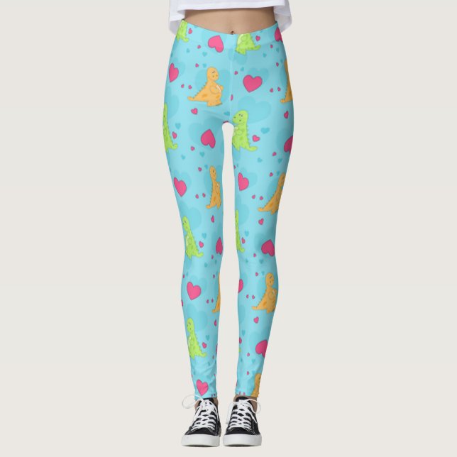 Legging Dinossauro Amor (Frente)