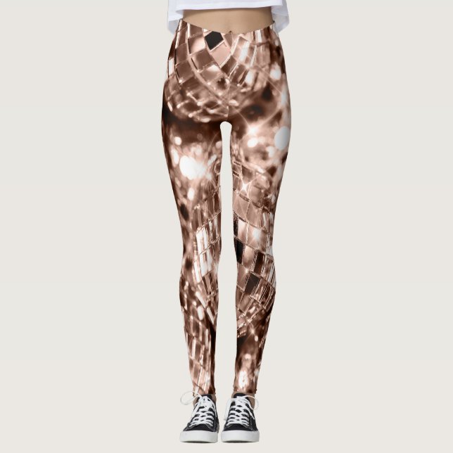 Legging Disco Balls Glam 17 (Frente)