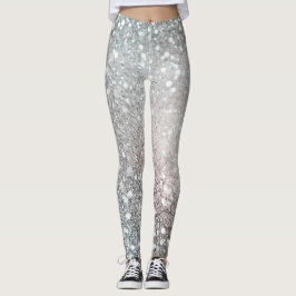Legging Disco Silver Glam