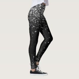 Legging Disco Silver Glam