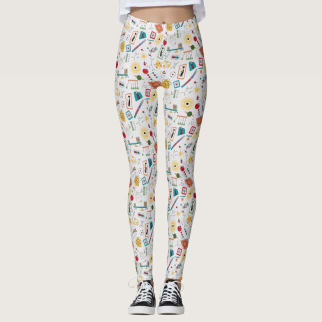 Legging Dispersão da Física do STEM de Idade Atômica Moder (Frente)