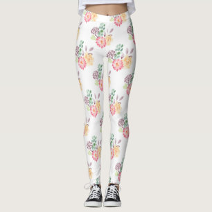 Legging Disposição Floral de Caquicardia Chic
