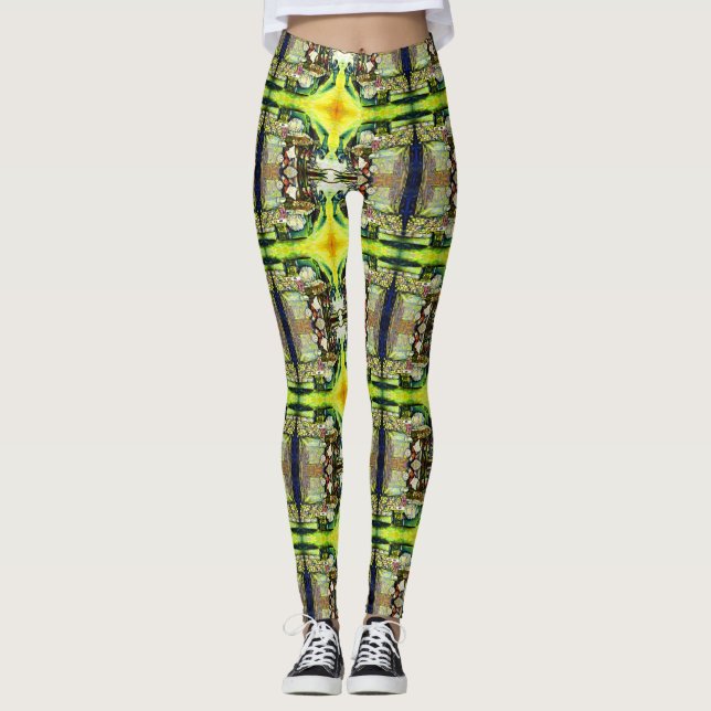 Legging Disse para engajar toda a ideia (Frente)