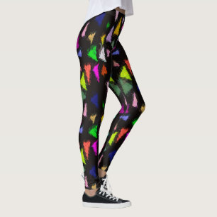 Legging Ditsy Triangles