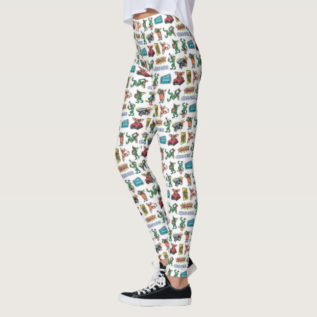 Legging Diversão com Adesivos Gremlins™ Padrão (Esquerda)