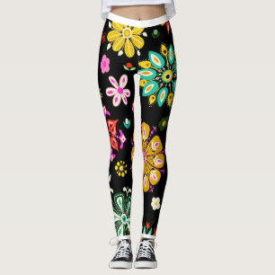 Legging Diversão Floral