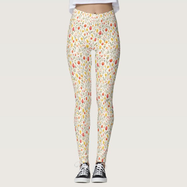 Legging Diversidade Floral é obra prima da natureza (Frente)