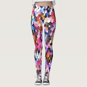 Legging Divertimento psicadélico do verão….