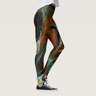 Legging Divisão de Abstrato de Tempo