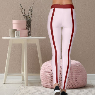 Legging DIY Pet Lover Cat Mom BFF Pink Red Valentine's Day